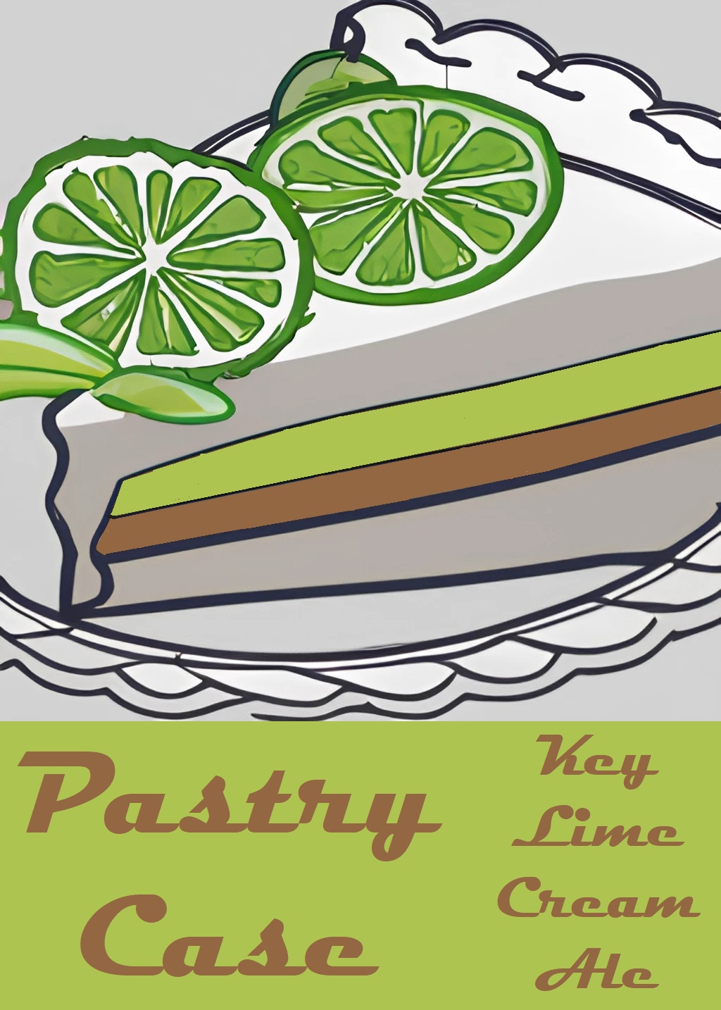 Pastry Case: Key Lime Cream Ale beer artwork