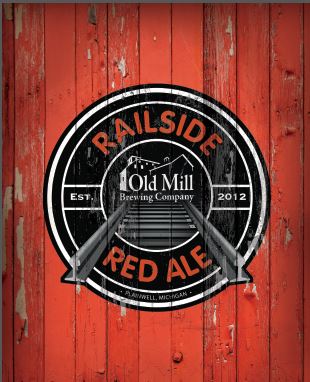 Railside Red beer artwork