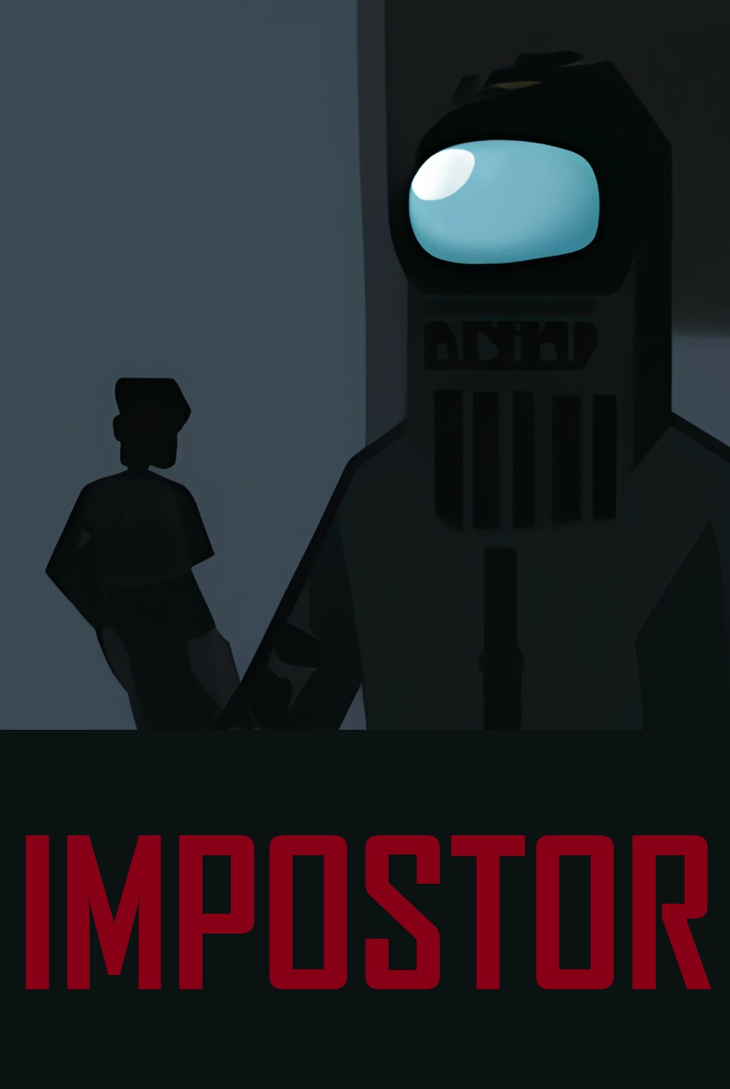 Impostor Schwarzbier beer artwork