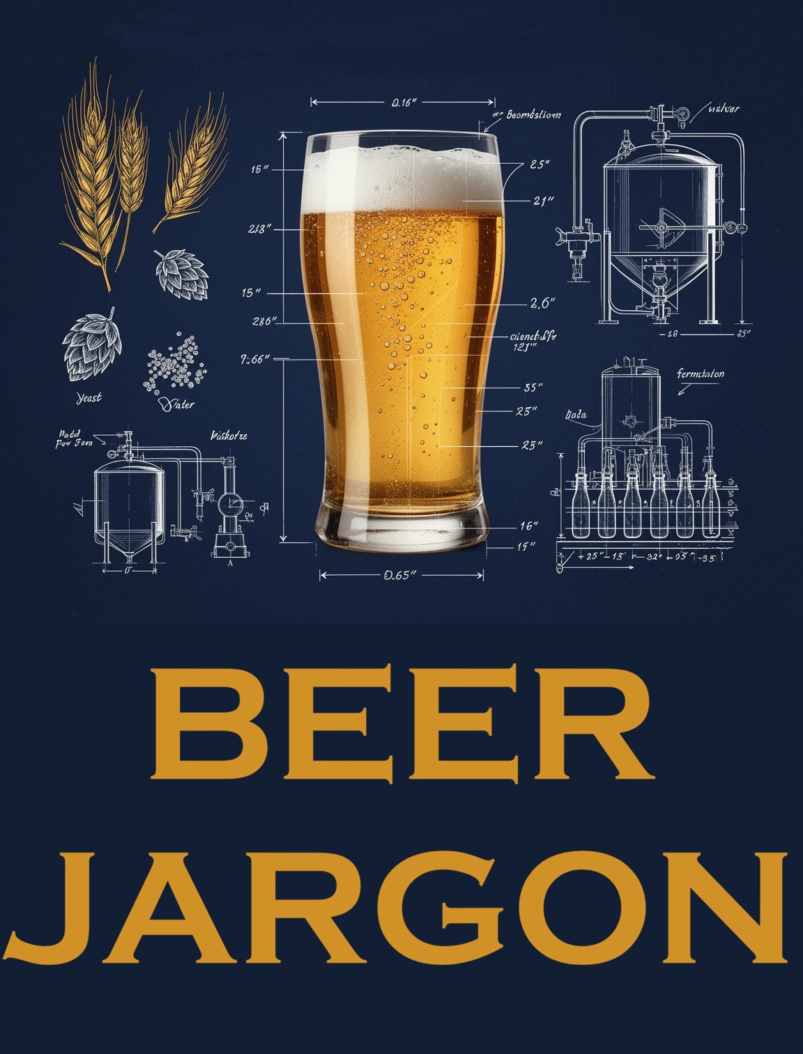 Beer Jargon Pale Ale beer artwork